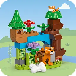 Конструктор LEGO DUPLO Town Сімейства диких тварин 3 в 1, 92 деталі (10446) - мініатюра 8