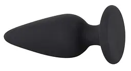 Анальна пробка Orion Black Velvets Heavy Plug Medium 8.9 см (чорний) - мініатюра 6