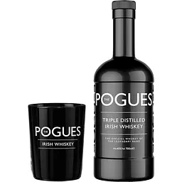 Набір Віскі The Pogues Blended Irish Whiskey 40%, 0.7 л + склянка 290 мл в подарунковій упаковці - мініатюра 2