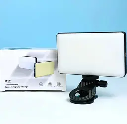 Відеосвітло портативне MHZ M12 із затискачем для фіксації - мініатюра 5