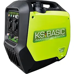 Генератор інверторний KonnerSohnen KSB 21i S, 230В, 2.0кВт, ручний запуск, 21кг / 1800 Вт / Бензин (KSB21IS)