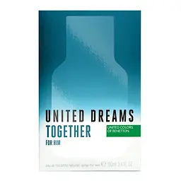 Туалетна вода United Colors of Benetton United Dreams Together For Him, 100 мл (65156778) - мініатюра 3