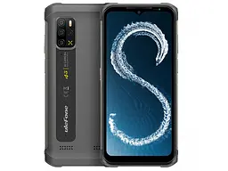 Захищений смартфон Ulefone Armor 12S 8/128 ГБ, акумулятор 5 180 мА·год, сірий