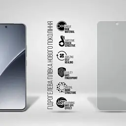 Плівка захисна Armorstandart Anti-spy Xiaomi 15 Pro (ARM82392) - миниатюра 2