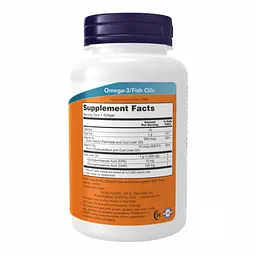 Олія печінки тріски Now Foods Cod Liver Oil 1000 мг 90 sgels - мініатюра 2
