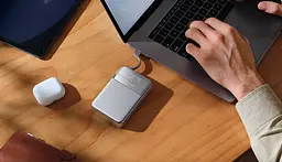 Акумулятор зовнішній EcoFlow RAPID Magnetic 10000mAh 65W 2-в-1 бездротова + дротова зарядка - мініатюра 9