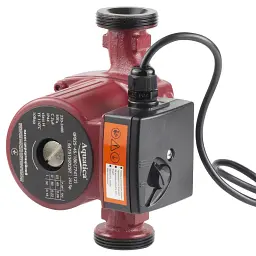 Насос циркуляційний 65Вт Hmax 4м Qmax 63л/хв Ø1½" 180мм+гайки Ø1" AQUATICA (774112) - мініатюра 2