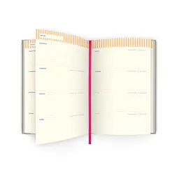 Мініпланер Orner "IT'S TIME TO PLAN mini" сріблястий - мініатюра 2