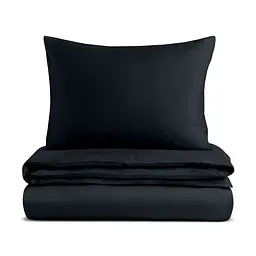 Дитяча постіль Cosas Black без простирадла сатин 110х140 см (00Satin_Black_Black_140_2)