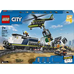 Конструктор LEGO City Пограбування поліцейського поїзда 1313 деталей (60508) - мініатюра 2