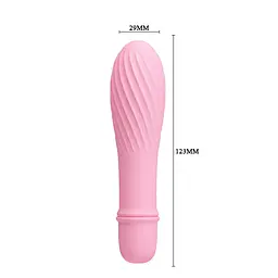 Вібратор Pretty Love Solomon Vibrator Light Pink - мініатюра 6