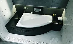 Ванна акрилова Rho Lyra 153x100 права BA6700500000000 - мініатюра 2