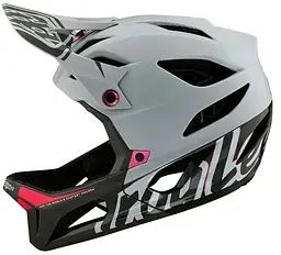 Велошолом Troy Lee Designs Stage Helmet Signature Vapor Grey XL/XXL (1106-115917025) - мініатюра 2