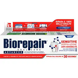 Зубна паста Biorepair Позбавлення чутливості Подвійна дія 75 мл (8017331077849)