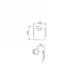 Паперотримач Frap F30103 - мініатюра 2