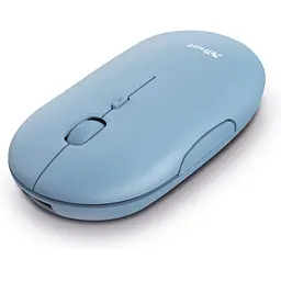 Мишка Trust Puck Wireless/Bluetooth Silent Blue (24126) - мініатюра 3