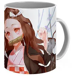 Кружка GeekLand Demon Slayer Kimetsu no Yaiba Клинок, що розсікає демонів Незуко Камадо KY.02.06 - мініатюра 2