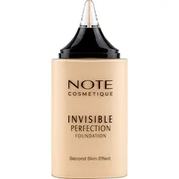 Тональна основа Note Cosmetique Invisible Perfection Foundation відтінок 100 (Bare Sand) 35 мл - мініатюра 2