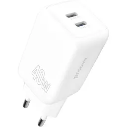 Мережевий зарядний пристрій Proove Silicone Power 40W USB-C/USB-C White [WCSP4020002] [130268]