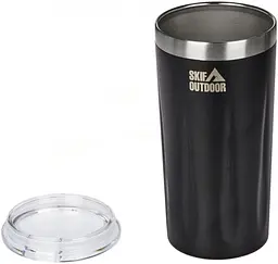 Термокухоль Skif Outdoor Drop 0.42L Чорний (1013-389.01.51) - мініатюра 2