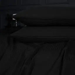 Покривало з наволочками MirSon №10-06 Arrowline Black (2200010404463) - мініатюра 3