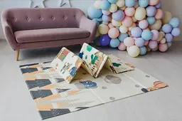 Дитячий двосторонній складаний килимок Poppet Прогулянка і Дорожні подорожі, 150х180 см (PP006-150) - мініатюра 6
