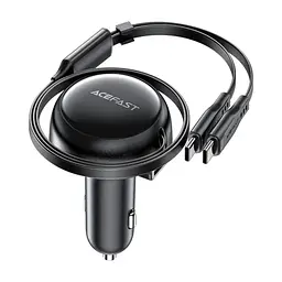 Зарядний пристрій Acefast 3xUSB 53W (2xUSB-C+USB-A) + cable USB-C 2in1 B13 (6974316282921) - мініатюра 3