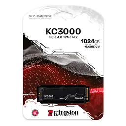 SSD накопичувач Kingston KC3000 1TB (SKC3000S/1024G) [81547] - мініатюра 3