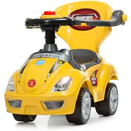 Каталка-толокар Bambi M 4205-6 жовтий - мініатюра 7