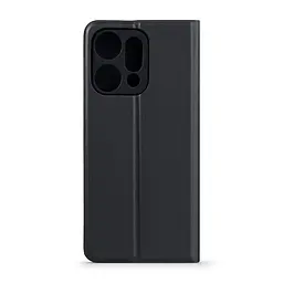 Чехол-книжка для OPPO Reno14 Pro 5G, OneFold Case, черный, из экокожи (PU) и TPU, с магнитом, с подставкой и отделением для карт, трансформируется в подставку, противоударный, защита всего корпуса, ArmorStandart (ARM87166) - мініатюра 2