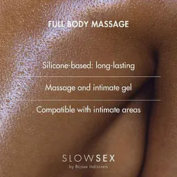 Саше Slow Sex Full Body Massage гель-лубрикант для масажу всього тіла, 2 мл - мініатюра 2
