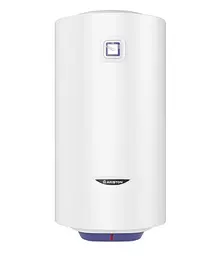 Водонагрівач Ariston BLU1 R 100 V 1.5 До PL DRY 100 л, 1500 Вт, "сухий" ТЕН, вертикальний, циліндричний, білий (3201455)