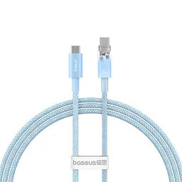 Кабель Baseus Explorer Series Fast Charging Cable with Smart Temperature Control Cable Type-C to Type-C 100W 1m P10319703411-00 Bl