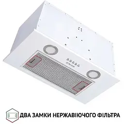Витяжка вбудована Perfelli BI 5652 WH 1000 LED - мініатюра 2