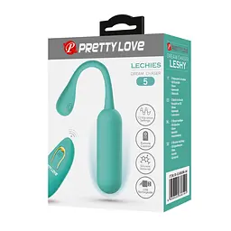 Віброяйце Pretty Love Lechies Dream 18,6 см бірюзовий - мініатюра 4