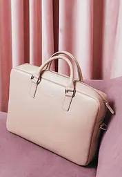 Шкіряна ділова сумка Briefcase 2.0 світло-бежевий - мініатюра 2