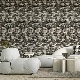 Самоклеючі шпалери Sticker Wall 2800х450х1.5 мм Сірий цегла SW-00000724 - мініатюра 7