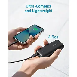 Портативний зарядний пристрій Anker 321 PowerCore 5K ємністю 5200 мАг сумісний з iPhone 13 та 12 серії - мініатюра 2