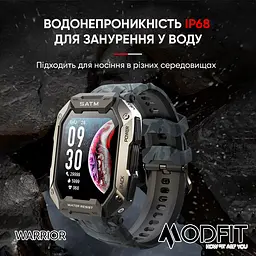 Наручний годинник чоловічий Warrior Army Green Modfit acs0029734 - мініатюра 6