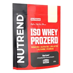 Протеїн Nutrend Iso Whey ProZero, 500 грам - Солона карамель