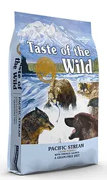 Сухий корм для собак із чутливим травленням Taste of the Wild Pacific Stream Canine із копченим лососем 12.2 кг (9749-HT60)
