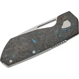Ніж Maserin W2, M390, fat carbon, синій (371/B) - мініатюра 4