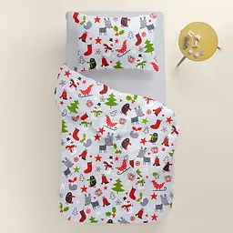 Дитяча постільна білизна в ліжечко CHRISTMAS CS3 COSAS (4822052243404) - мініатюра 2