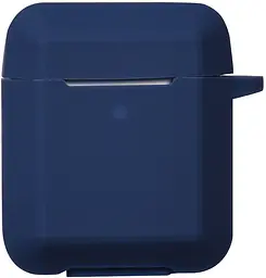 Кейс TOTO Plain Ling Angle Case AirPods Midnight Blue - мініатюра 3
