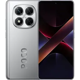 Смартфон POCO X7 12/512 GB (з блоком живлення в комплекті) NFC сріблястий