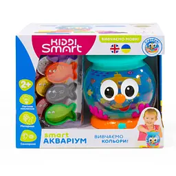Інтерактивна іграшка Kiddi Smart Акваріум, двомовна (207659) - мініатюра 8