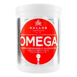 Маска для волосся Kallos Cosmetics Omega відновлююча з комплексом Омега-6, 1 л - мініатюра 2