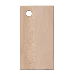 Дошка кухонна обробна дерев'яна з бука 15.5х30 см, Wood&Steel Бежевий 84949 - мініатюра 4