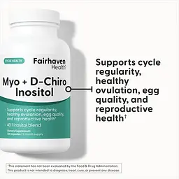 Інозитол (B-8) Myo + D-Chiro Inositol 120 капсул Fairhaven Health vit0005901 - мініатюра 4