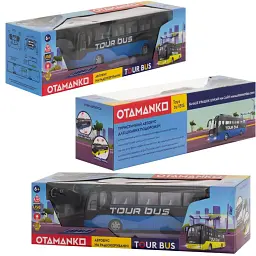 Машинка Otamanko Автобус на радіокеруванні Tour Bus Синій - мініатюра 5